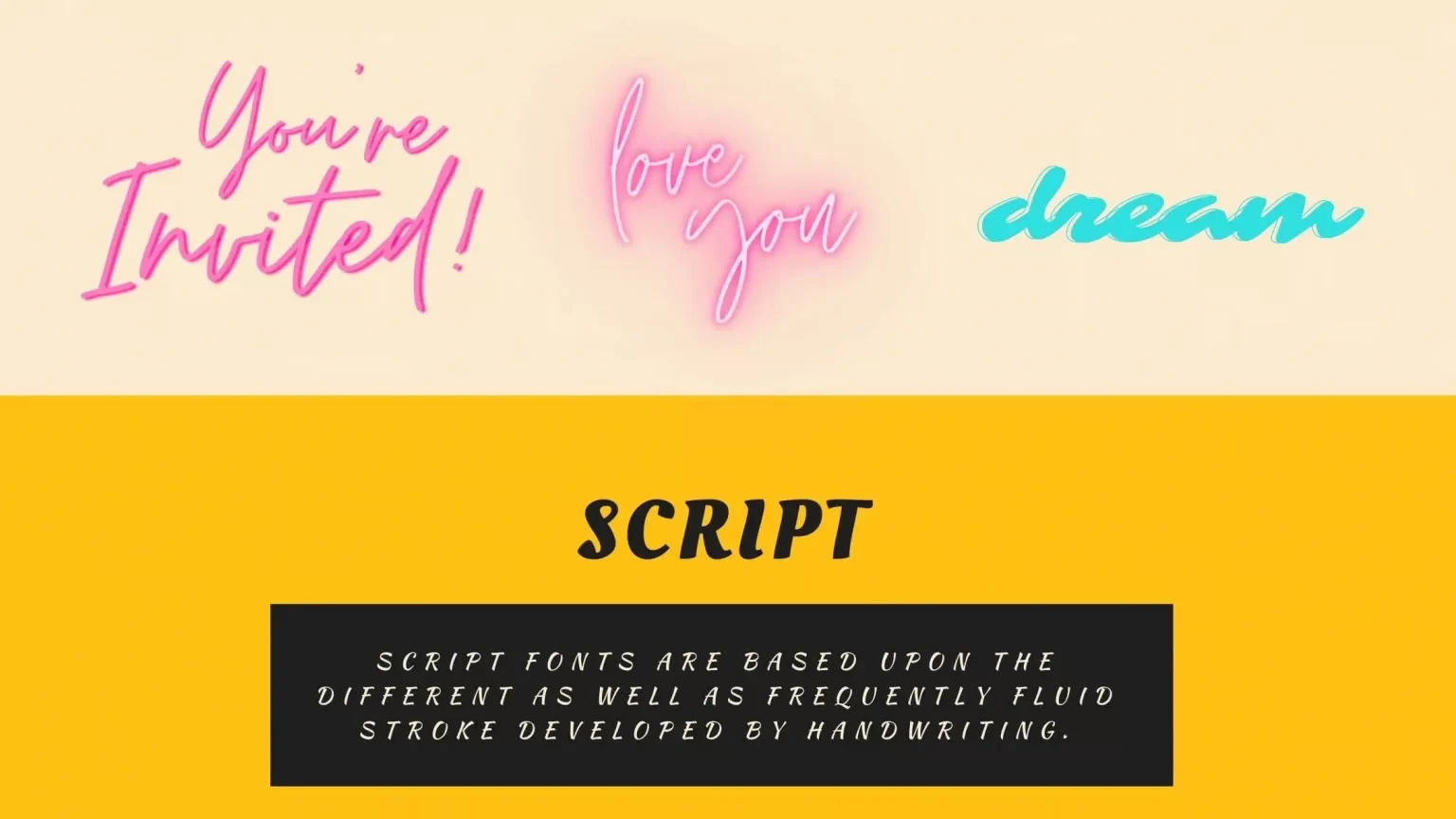 Script Fonts